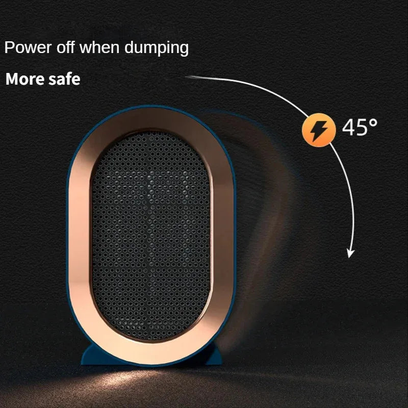 Portable Desktop Fan Heater