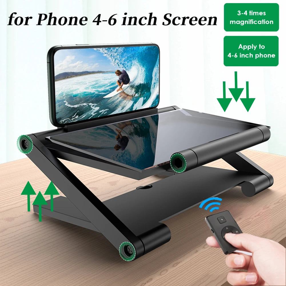 HD Phone Screen Video Magnifier with Foldable Holder